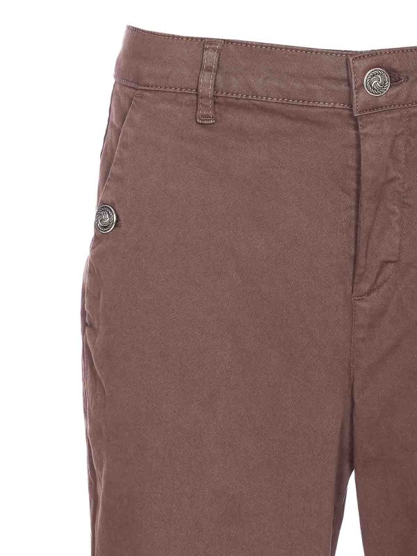 ブーツカットジーンズ - ブラウン shop online: Liu Jo