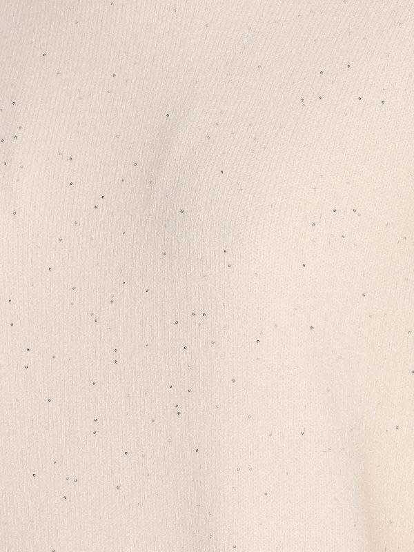 The Best Shops Liu Jo: crew necks - Ivory Sweater