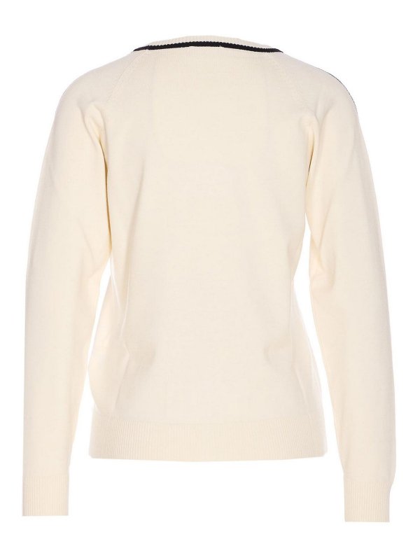 Liu Jo: crew necks online - White Sweater