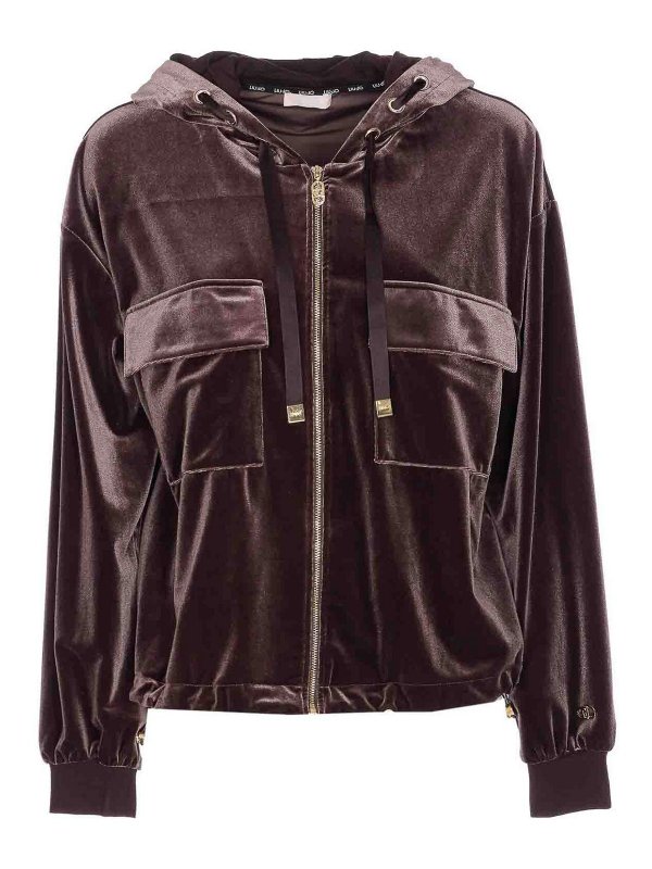 Liu Jo: Sweatshirts & Pulls - Sweat-Shirts - Marron