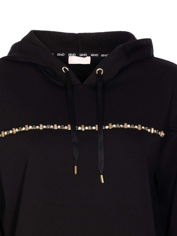 Black Hoodie shop online: Liu Jo