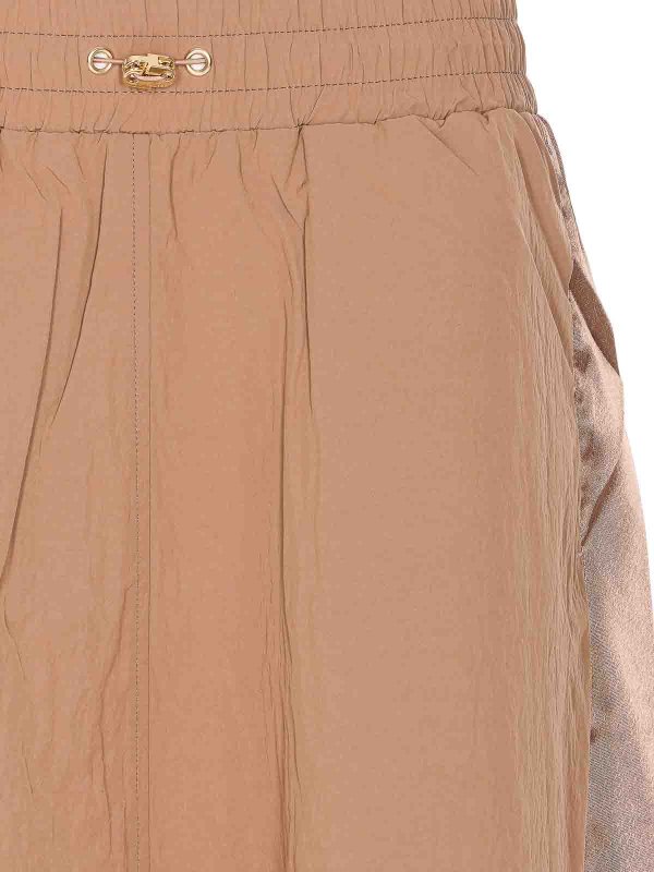 膝丈/ミディスカート - ベージュ shop online: Liu Jo