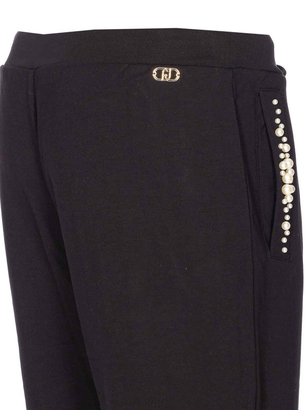 The Best Shops Liu Jo: Pantalones deportivos - Pantalones Deportivos - Negro