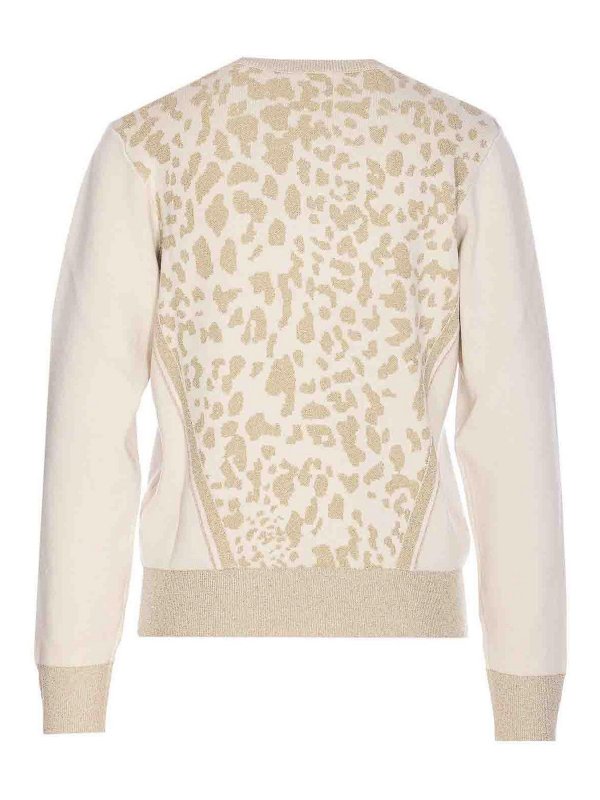 Liu Jo: Suéteres con cuello pico online - Suéter Cuello Redondo - Blanco