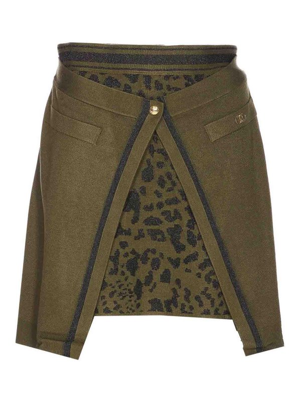 Liu Jo: ニーレングススカート＆ミディ丈 - 膝丈/ミディスカート - 緑