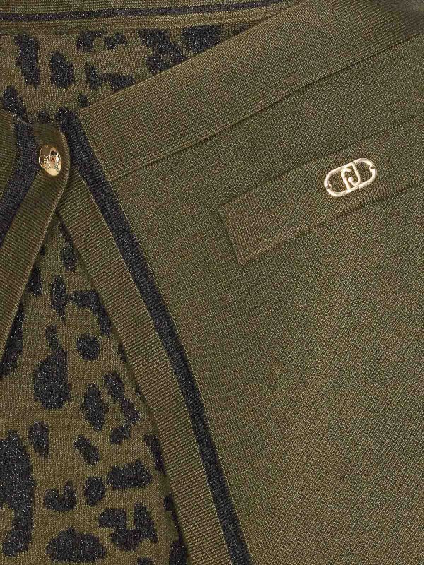 The Best Shops Liu Jo: ニーレングススカート＆ミディ丈 - 膝丈/ミディスカート - 緑