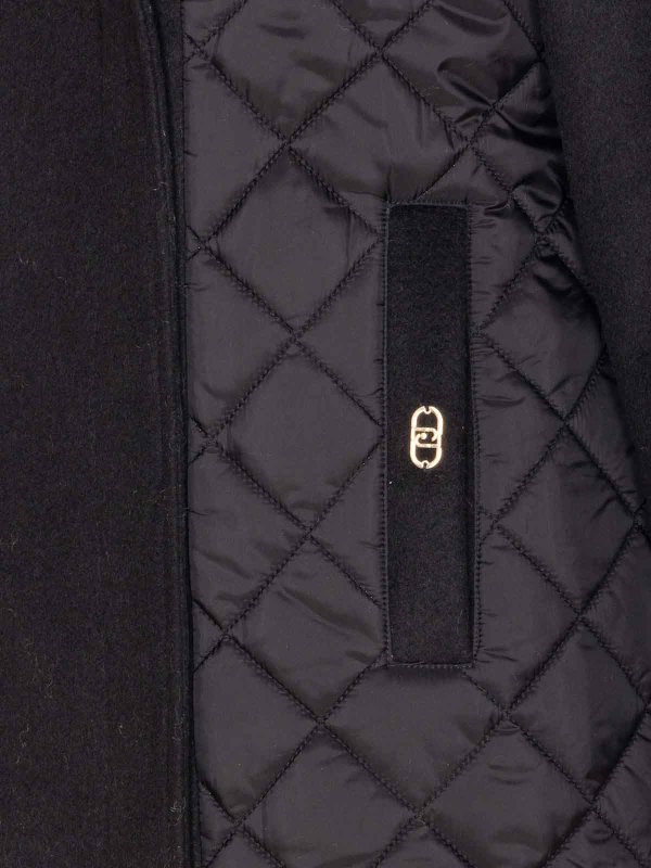 The Best Shops Liu Jo: Chaquetas y Chaquetones acolchados - Chaqueta Alcochada - Negro