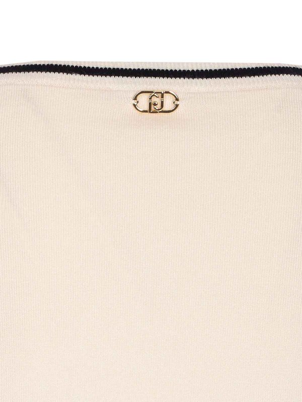The Best Shops Liu Jo: crew necks - Beige Sweater