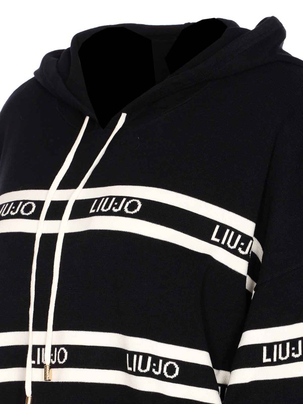 The Best Shops Liu Jo: スウェット＆セーター - スウェットシャツ/セーター - 黒