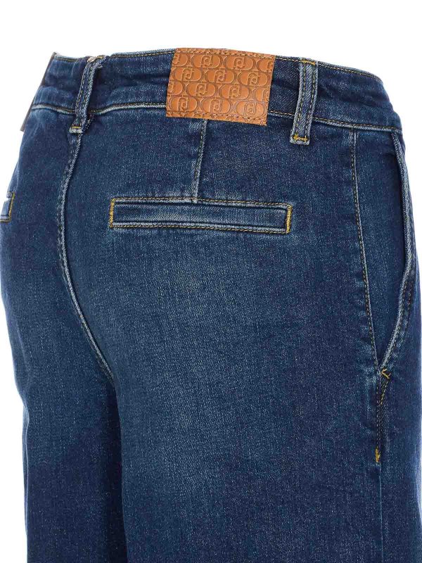 The Best Shops Liu Jo: ブーツカットジーンズ - ブーツカットジーンズ - ブルー