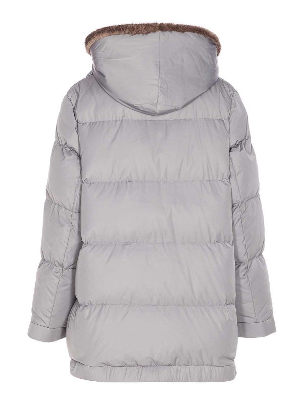 LOU ANDREA: Vestes-rembourrees online - Blouson Rembourré - Gris