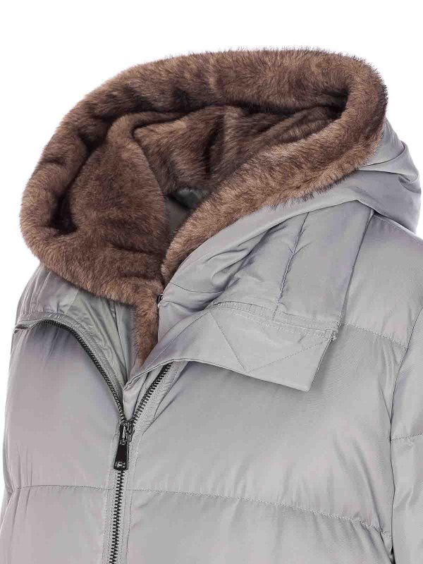 The Best Shops LOU ANDREA: Vestes-rembourrees - Blouson Rembourré - Gris