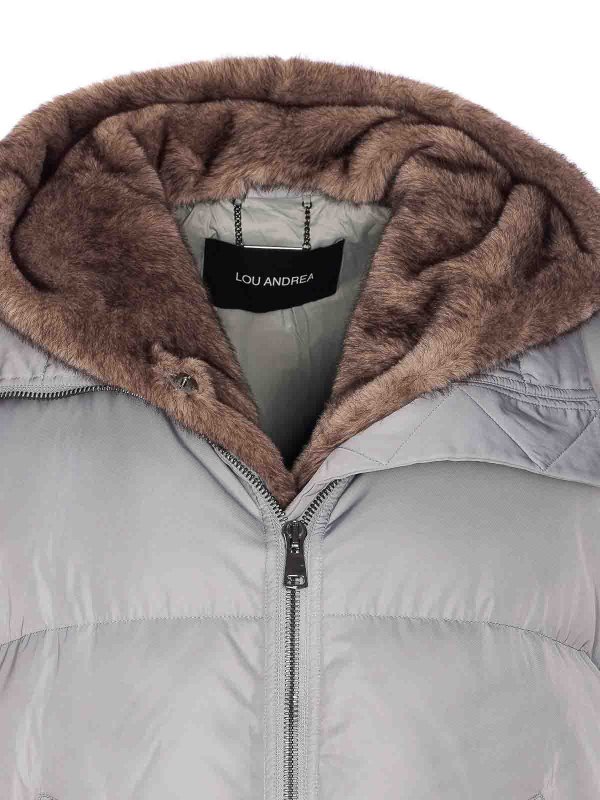 Blouson Rembourré - Gris shop online: LOU ANDREA