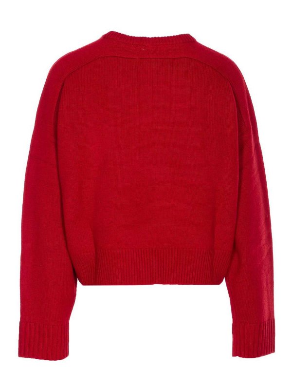 LOULOU STUDIO: crew necks online - Bruzzi Sweater