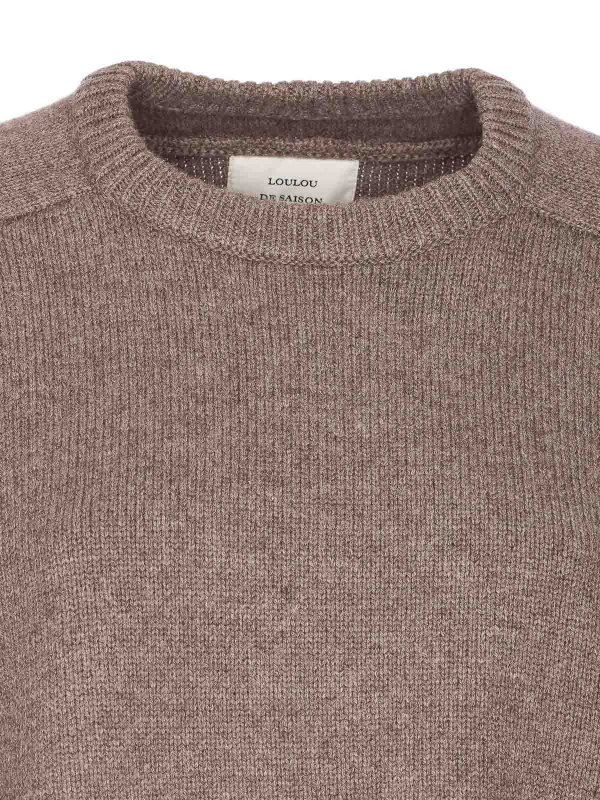 Suéter Cuello Redondo - Beis shop online: LOULOU STUDIO