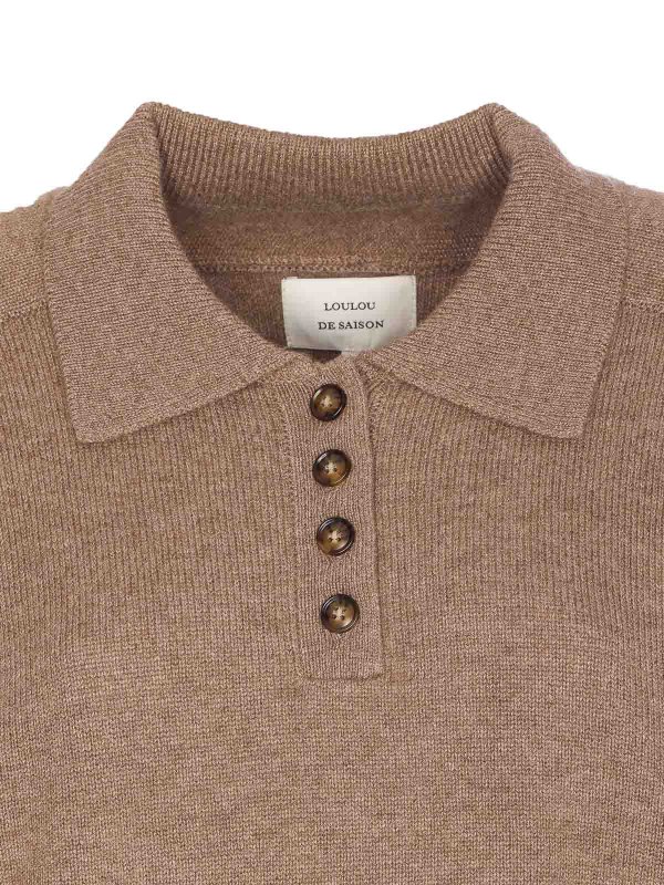 Suéter Cuello Redondo - Beis shop online: LOULOU STUDIO