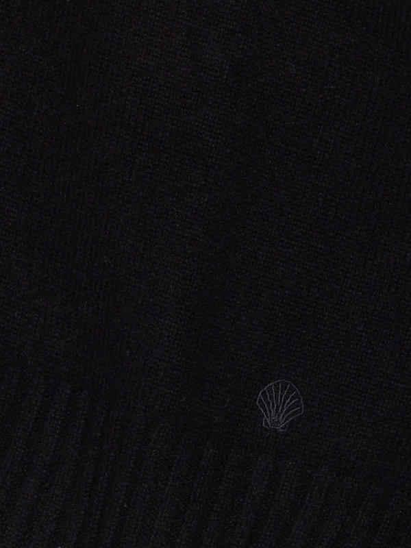 The Best Shops LOULOU STUDIO: cardigans - Black Kaia Cardigan Buttons Closure