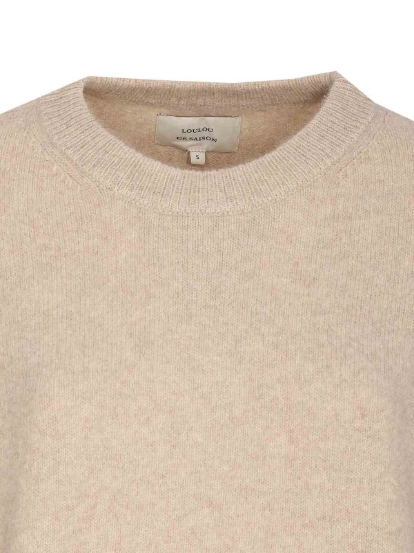 Suéter Cuello Redondo - Beis shop online: LOULOU STUDIO