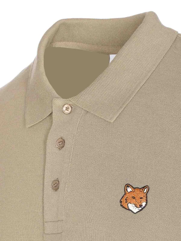 The Best Shops MAISON KITSUNÉ: ポロシャツ - ポロシャツ - 緑