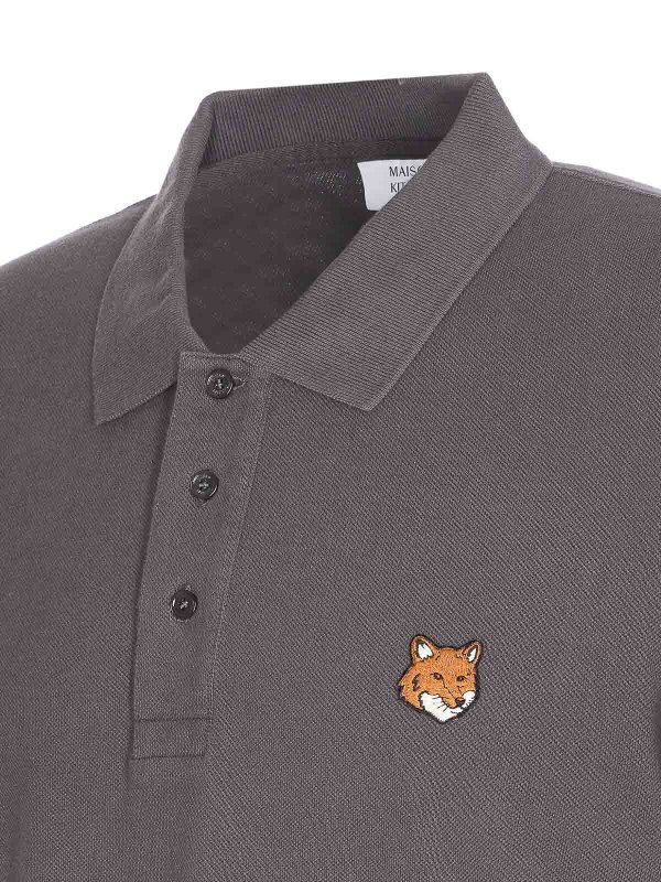 The Best Shops MAISON KITSUNÉ: Polos - Polo - Gris