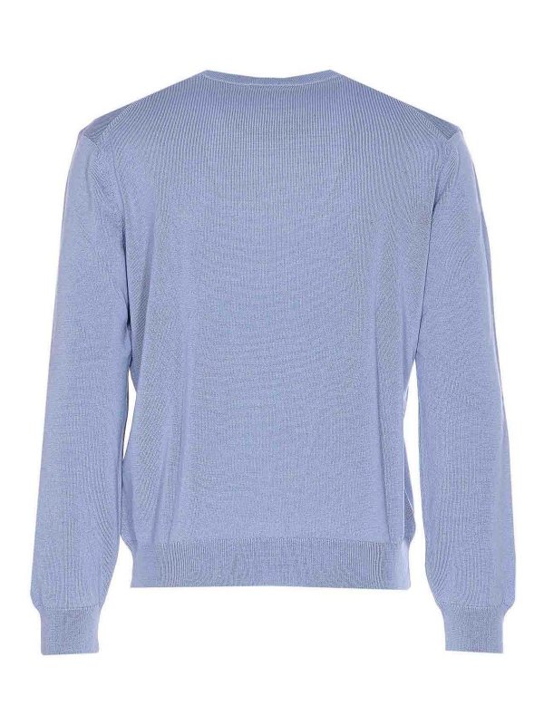 MAISON KITSUNÉ: maglia collo rotondo online - Maglione Fox Head