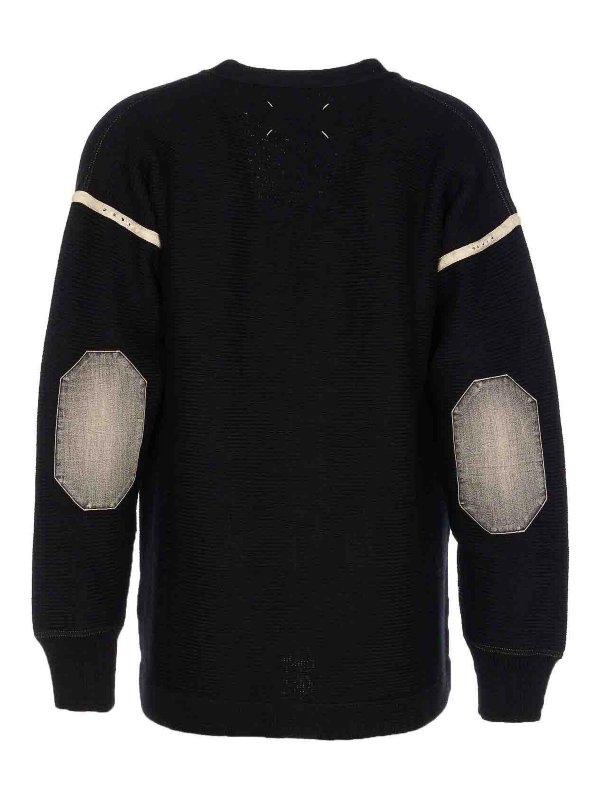 Maison Margiela: カーディガン online - カーディガン - 黒