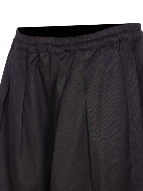 Pantaloni da pista nera shop online: Maison Margiela