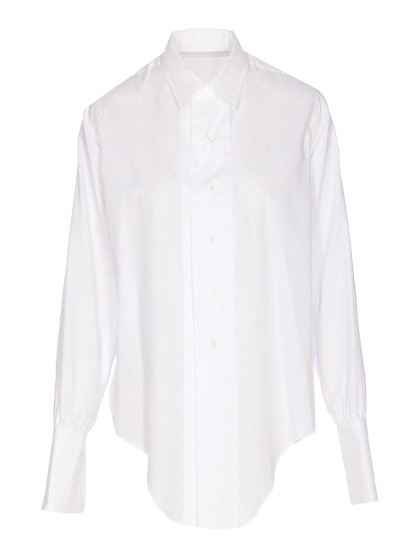 Maison Margiela: Chemises - Chemise - Blanc