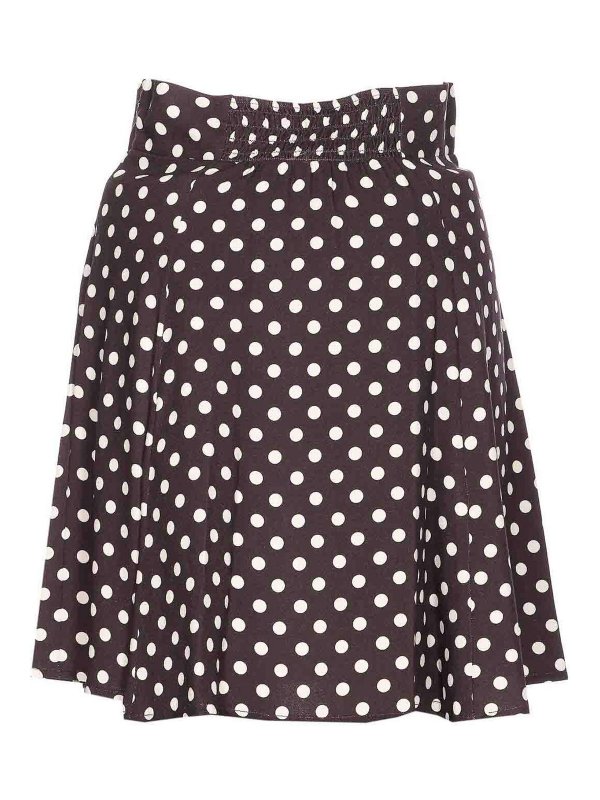 MAR DE MARGARITAS: ニーレングススカート＆ミディ丈 online - 膝丈/ミディスカート - 黒