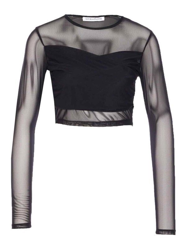 MAR DE MARGARITAS: Tops und Tank Tops - Top - Schwarz