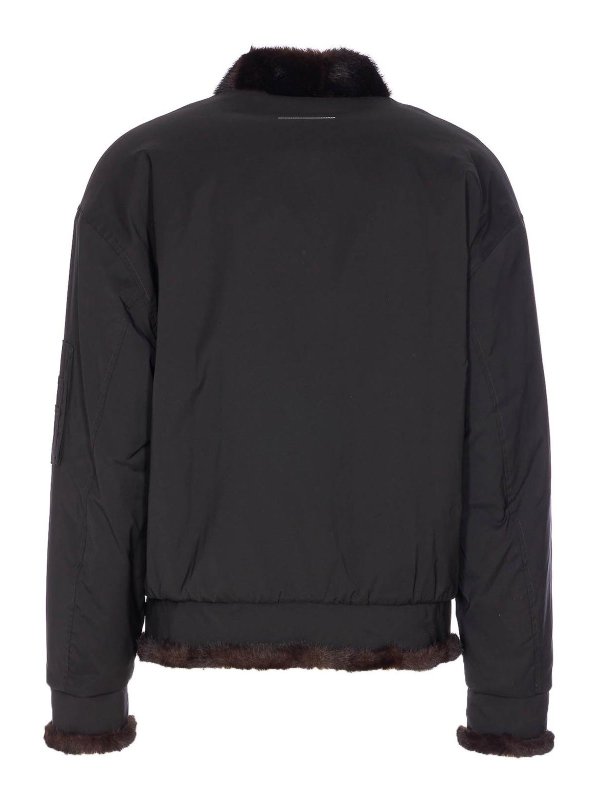 MM6 MAISON MARGIELA: padded jackets online - Down Jacket Frontal Zip Closure