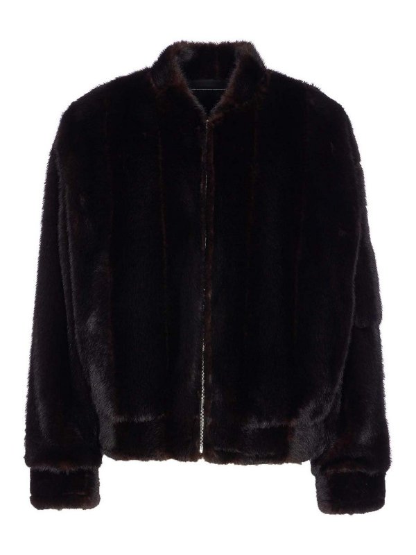 Down Jacket Frontal Zip Closure shop online: MM6 MAISON MARGIELA