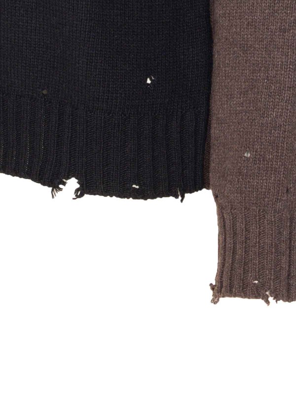 The Best Shops MM6 MAISON MARGIELA: maglia collo rotondo - Maglione di lana