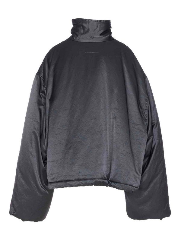MM6 MAISON MARGIELA: Chaquetas y Chaquetones acolchados online - Chaqueta Alcochada - Negro