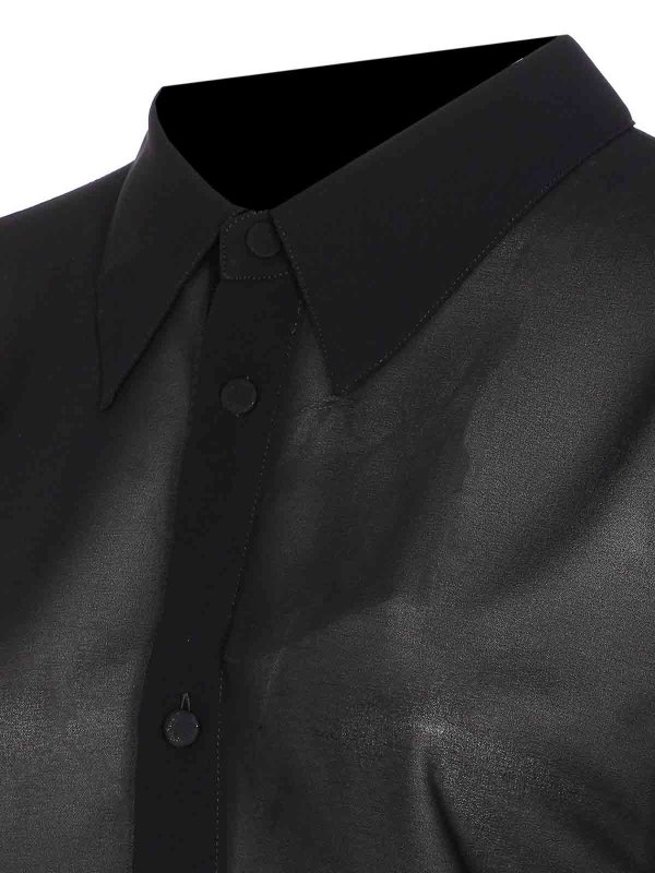 The Best Shops MM6 MAISON MARGIELA: shirts - Black Shirt
