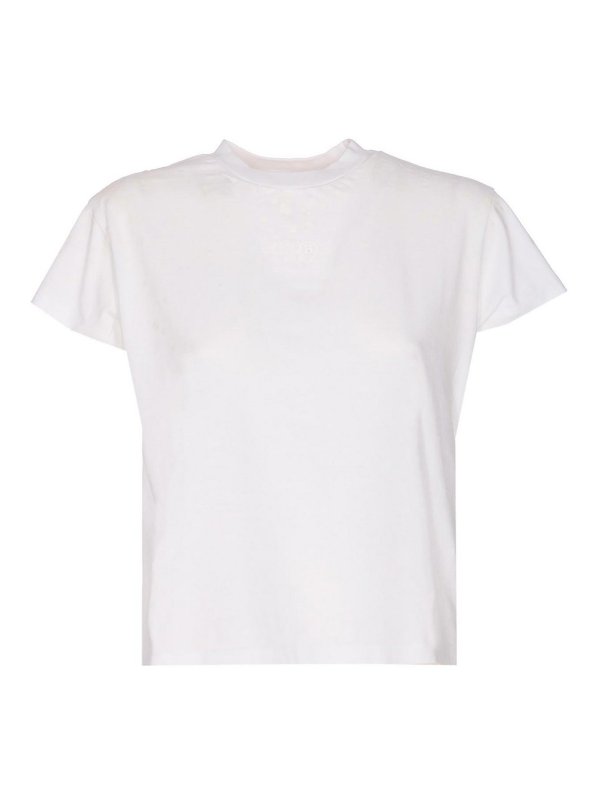 MM6 MAISON MARGIELA: T-shirts - T-Shirt - Blanc