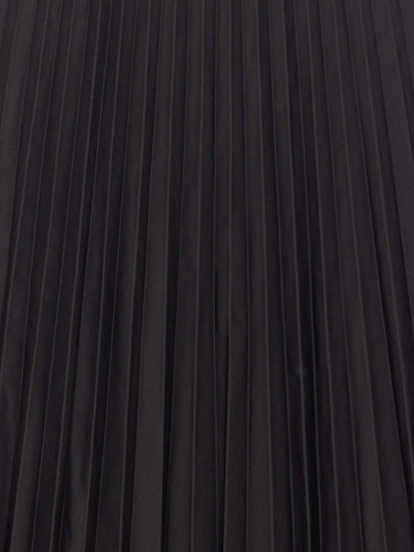 Black Pleated Skirt shop online: MM6 MAISON MARGIELA
