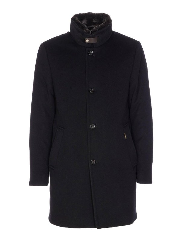 MOORER: Kurze Daunenjacken - Daunenjacke - Schwarz