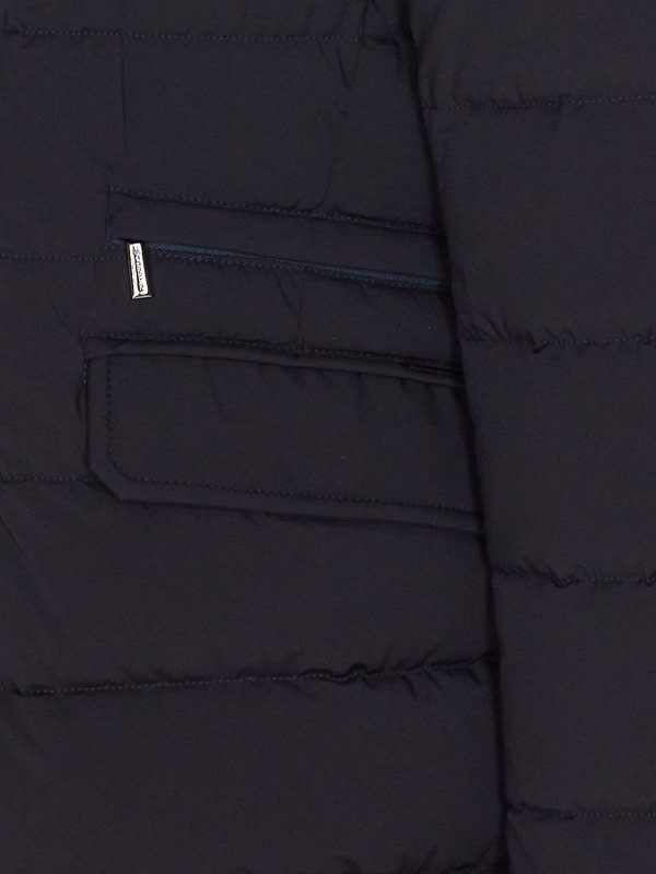 The Best Shops MOORER: Vestes-rembourrees - Blouson Rembourré - Bleu