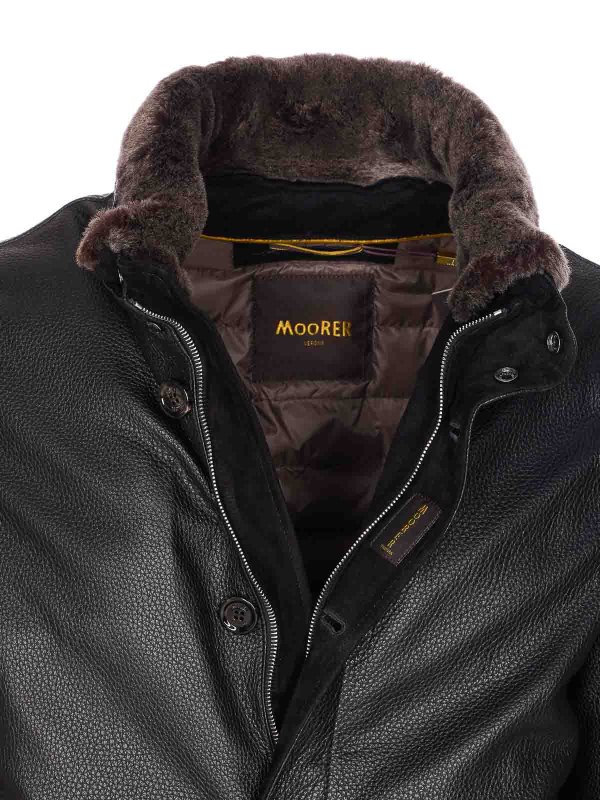 Casualjacke - Schwarz shop online: MOORER