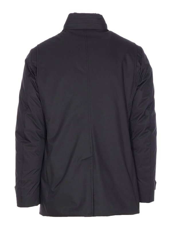 MOORER: ダウン・ハイテクジャケット online - ダウンジャケット - 黒