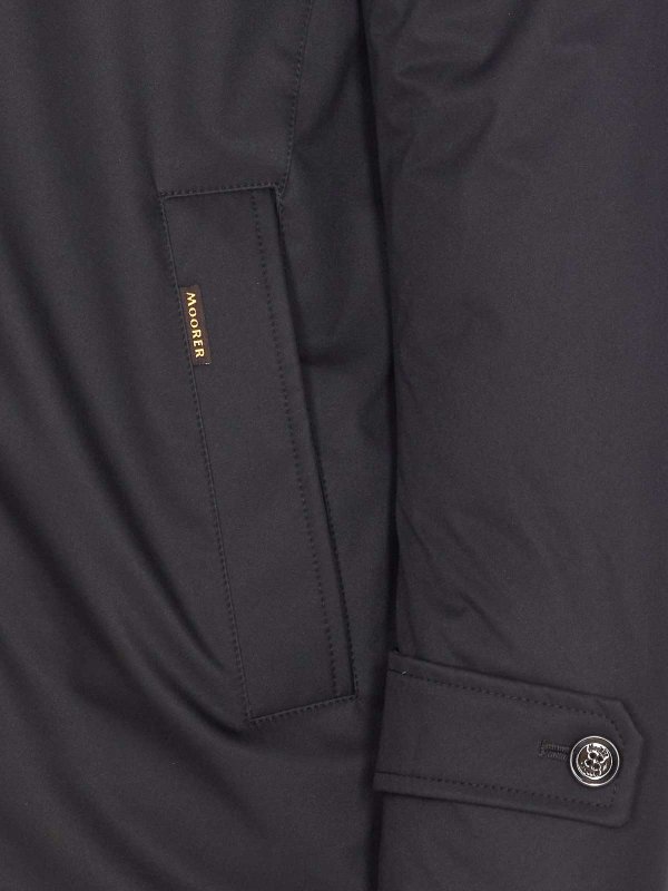 The Best Shops MOORER: ダウン・ハイテクジャケット - ダウンジャケット - 黒