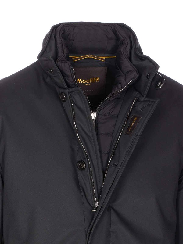 ダウンジャケット - 黒 shop online: MOORER