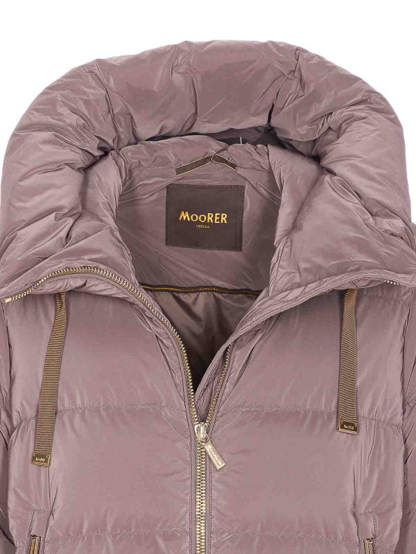 ダウンジャケット - ヌードカラー shop online: MOORER