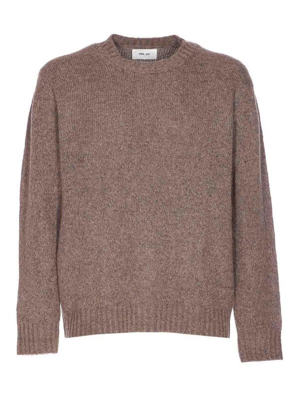 NN.07: Pull col rond - Pull Col Rond - Marron