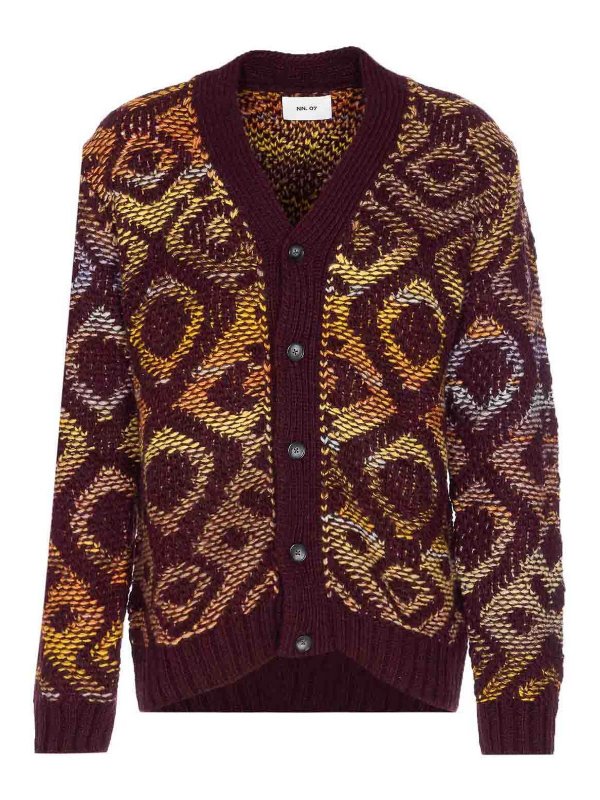 NN.07: Cardigans - Cardigan - Rouge