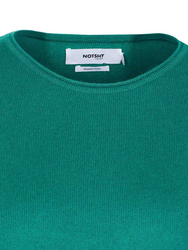 Rundhalspullover - Grün shop online: NOTSHY