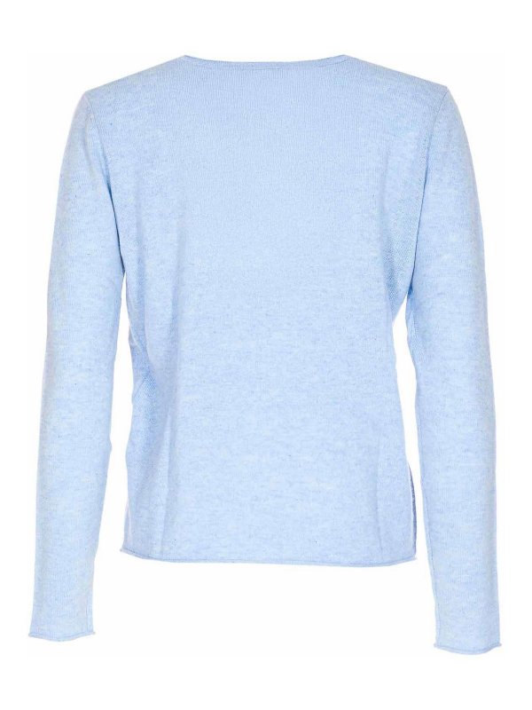 NOTSHY: Suéteres con cuello pico online - Suéter Cuello Redondo - Azul