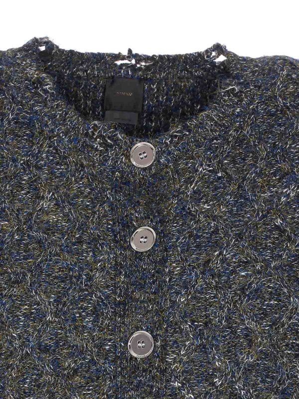 カーディガン - グレー shop online: Pinko