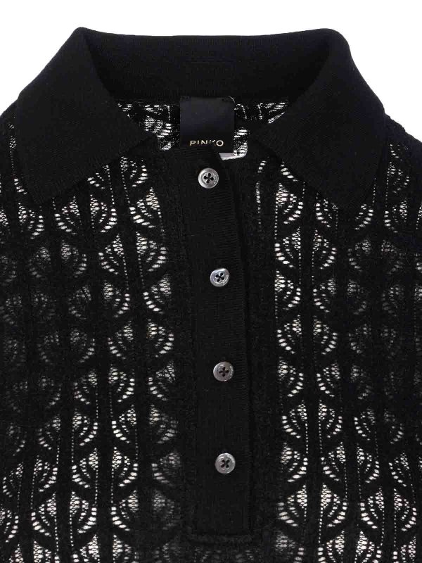 トップ/タンクトップ - 黒 shop online: Pinko